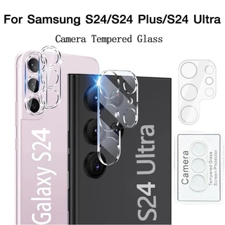 ตัวป้องกันเลนส์กล้อง For SAMSUNG S24 S23 S22 S25 S26 ultra Plus FE S26ultra ฟิล์มกระจกนิรภัย เต็ม ฟิล์มเลนส์ เลนส์กล้อง