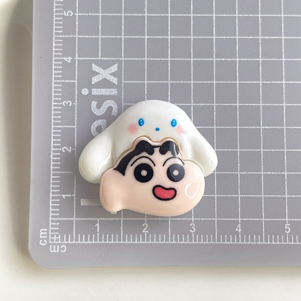 [4 #] การ์ตูน ระมัดระวัง ไขว้ ชุดครีม กาว diy เคสโทรศัพท์ เครื่องประดับผม หัวเชือก ถ้วยน้ํา เครื่องเขียน ความงาม เรซิน พร้อมรู รองเท้า หัวเข็มขัด อุปกรณ์เสริม SC