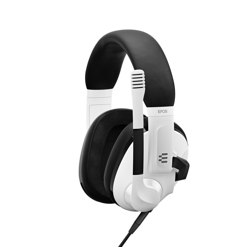 EPOS H3 | (หูฟังเกมมิ่ง) Closed Acoustic Gaming Headset Ghost White ของใหม่