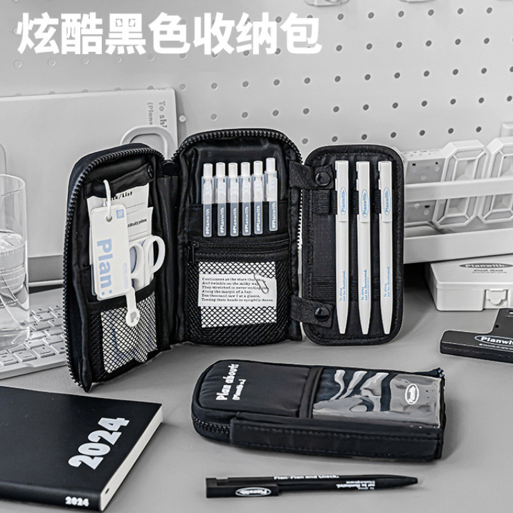 Cdaily|กระเป๋าดินสอ อเนกประสงค์ แบบพกพา จุของได้เยอะ ลด 70% สําหรับใส่เครื่องเขียน