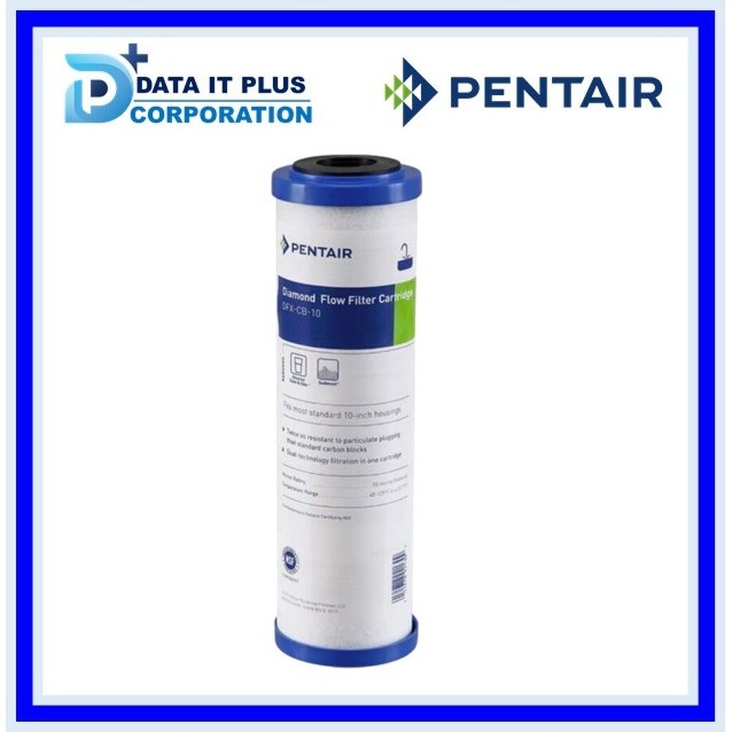 Pentair(เพนแทร์) Pentair ไส้กรอง คาร์บอน Carbon + P5 รุ่น DFX-CB – 10 กรองได้ล่ะเอียด X 2 ขนาด 10 นิ้ว มี NSF รับรอง ราคา ถูกที่สุด ดีลบีเคเค แกลเลอรีภาพที่ 3