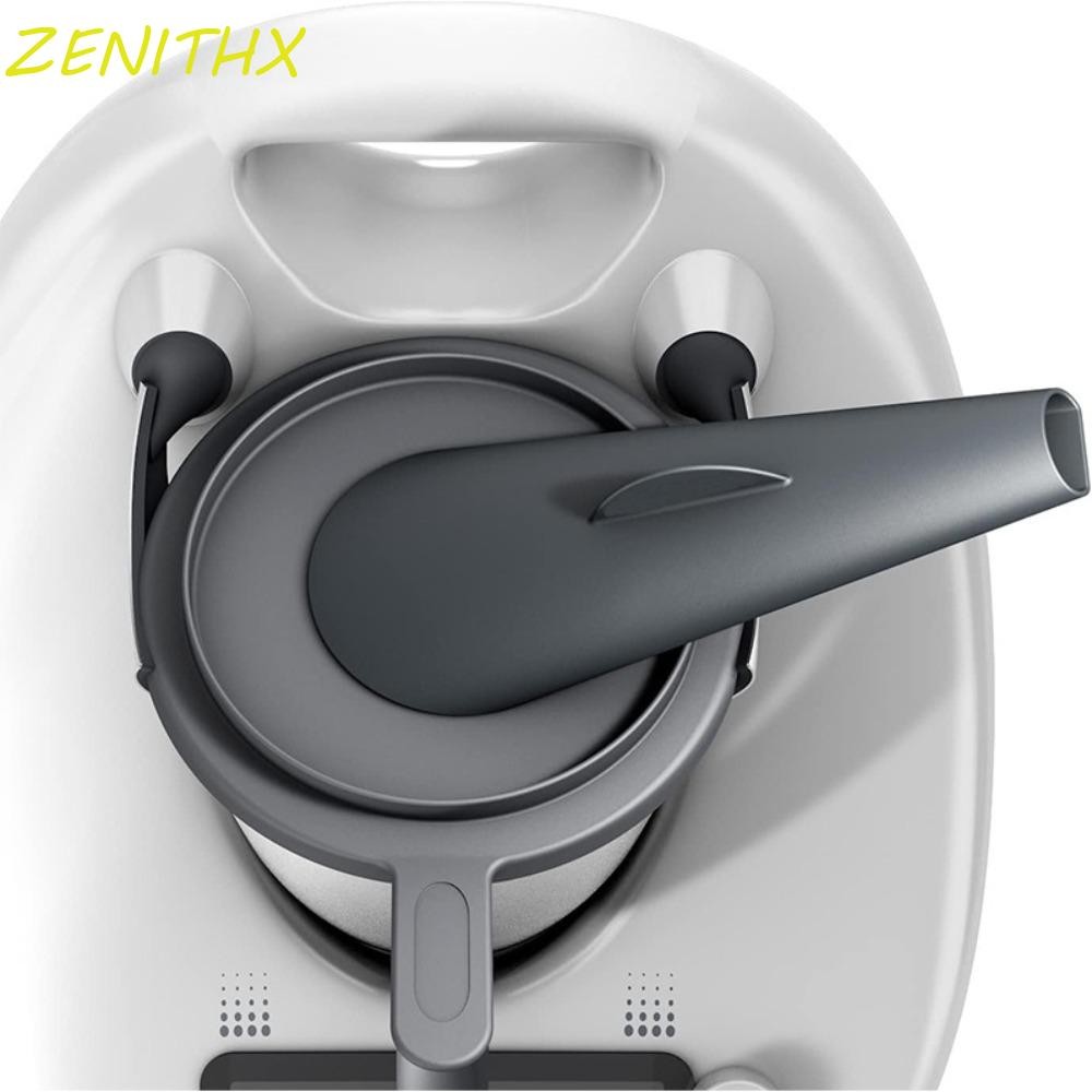 Zenithx Steam Diverter, Anti-scald สีเทา Air Guide Divter, เครื่องมือทําอาหาร Steam Diversion พลาสติก Steam Steering สิ่งที่แนบมาสําหรับ Thermomix TM5/TM6