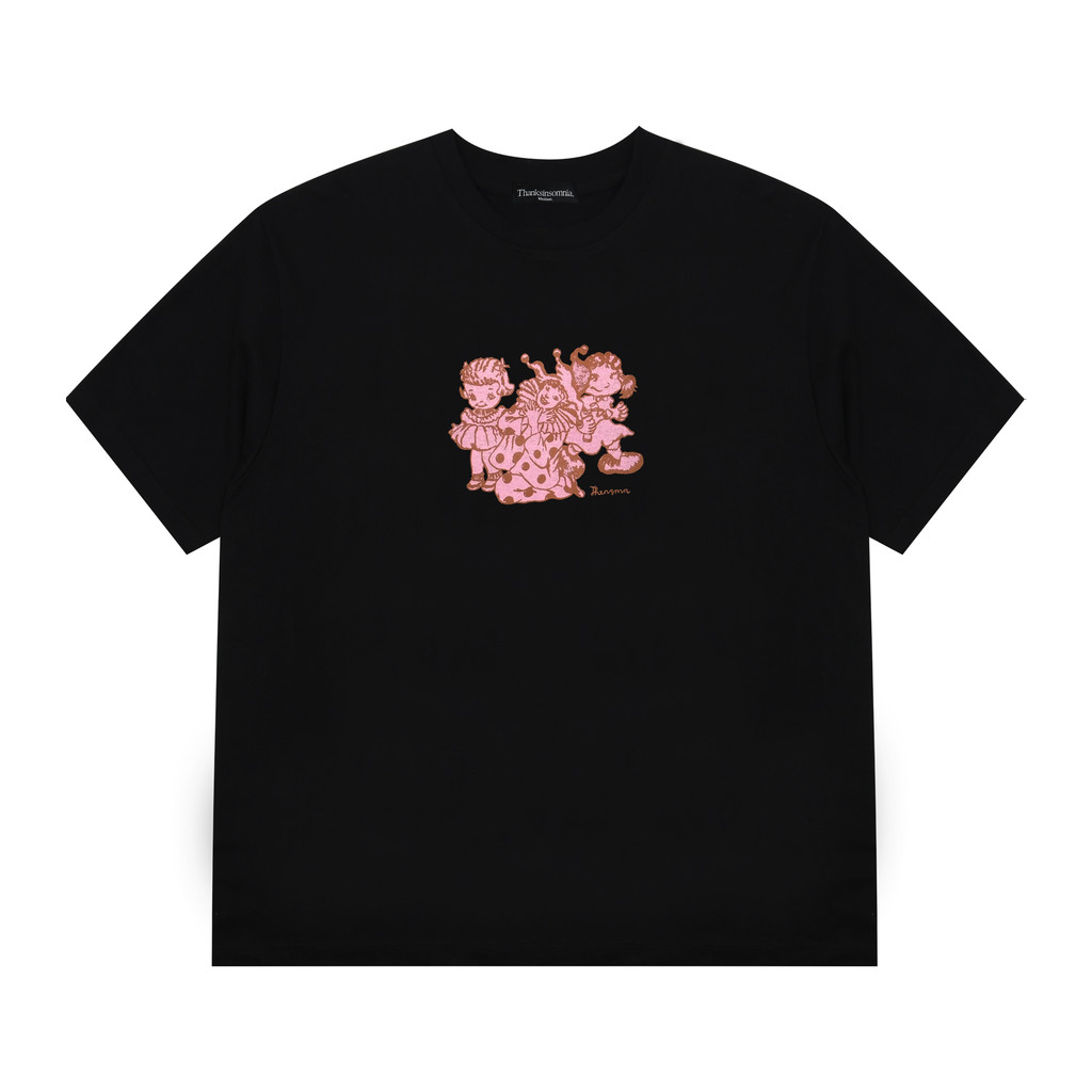 Oksana Black T-shirt - Heavy Cotton 16s Thanksinsomnia T-shirt