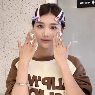 (1-5 ชิ้น) กิ๊บปากเป็ด สีพาสเทล แบบติดแน่นสําหรับล้างหน้า แต่งหน้า ทำผม ที่ไร้รอยต่อ