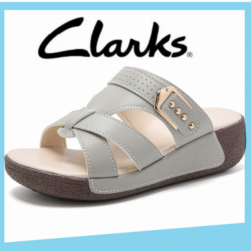 Clarks รองเท้าผู้หญิง Clarks ผู้หญิง Clarks รองเท้าแตะ รองเท้าผู้หญิง รองเท้าส้นแบน รองเท้าแตะ Clark