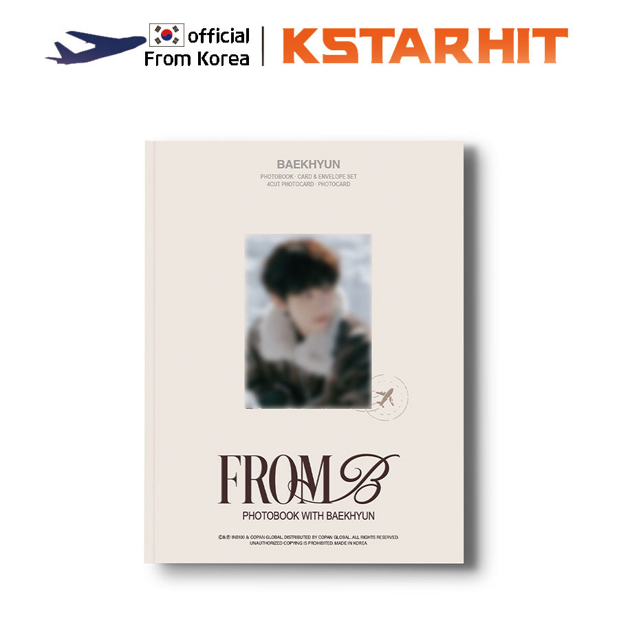 [B ver.] BAEKHYUN - PHOTOBOOK WITH BAEKHYUN [FROM B]