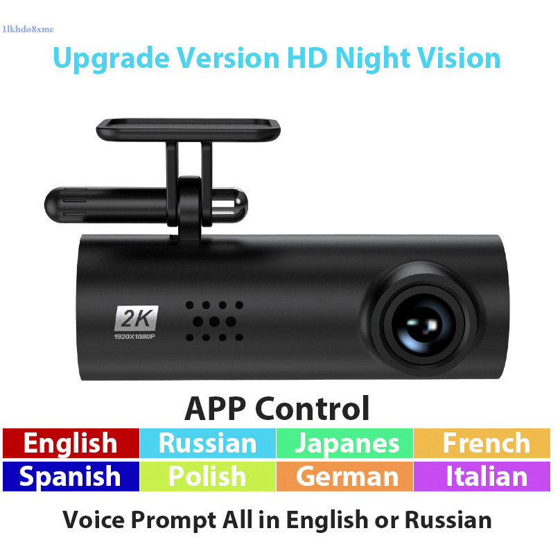 LOCAL LF9 Pro Dash Cam 1080P Night Vision Car Camera Recorder Wi-Fi Dashcam 170°FOV 24H Parking Moni