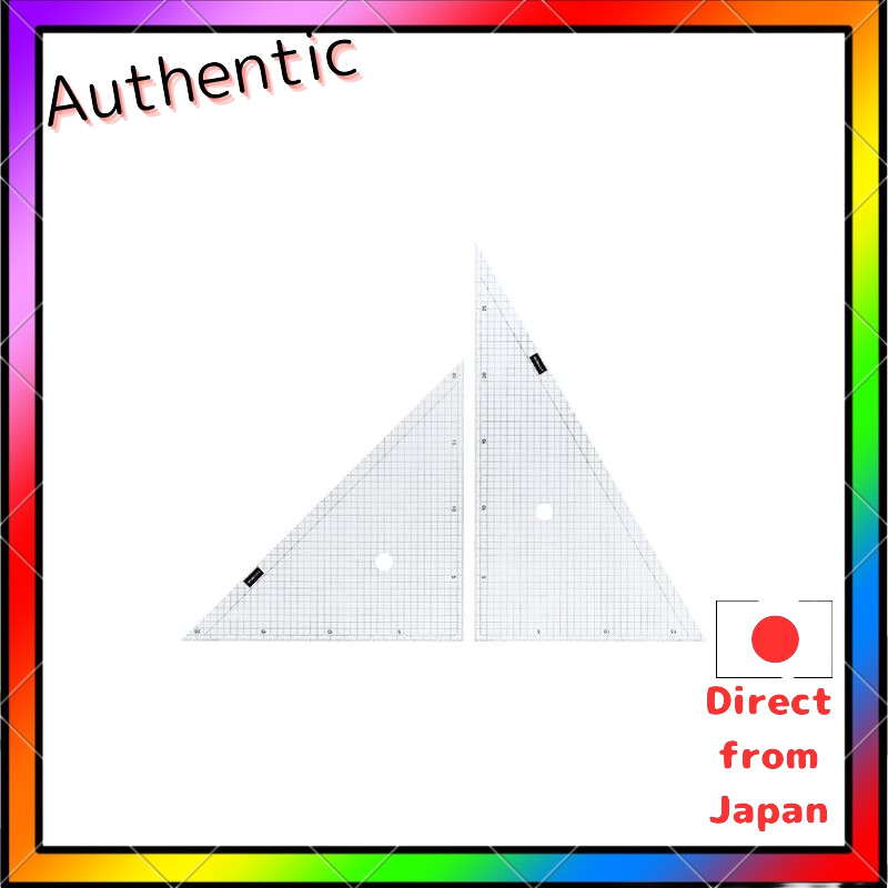 ไม้บรรทัดสามเหลี่ยม Uchida Graph 30ซม. x 2มม. 1-809-5001

