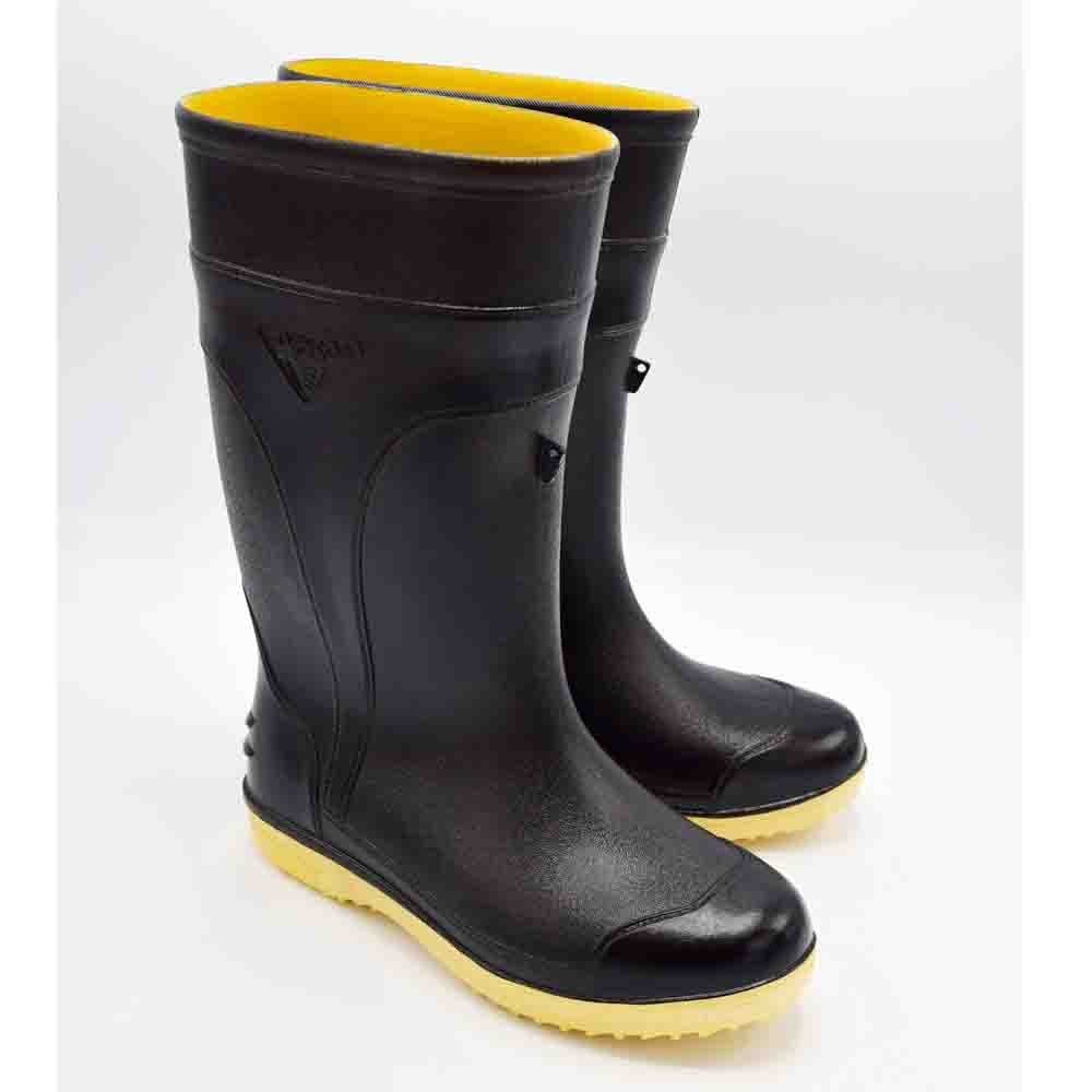 บูทแฟชั่น รองเท้าบูท Denso นุ่ม ใส่สบาย สีดำ มีไซส์ 9.5-11.5 ถูกๆยางพาราคุณภาพ