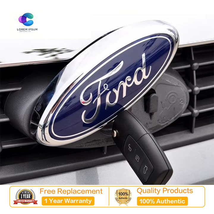 Fit Ford 05-14 classic Focus ด้านหน้าตารางโลโก้กระจังหน้าโลโก้ตัวอักษรหัวเข็มขัดโลโก้จมูก