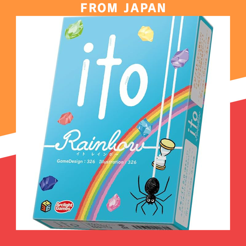 ITO Classic Card Game – Cooperative Party Board Game, Family & Friends, 2–8 Players, 10 Minutes, Age