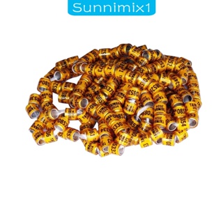 [Sunnimix1] แหวนขานกพิราบ 2024 อุปกรณ์เสริม สําหรับฝึกซ้อม 100 ชิ้น