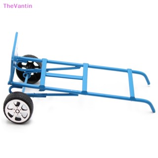 Thevantin รถเข็นเหล็กดัด ขนาดเล็ก สําหรับตกแต่งบ้านตุ๊กตา 1 ชิ้น