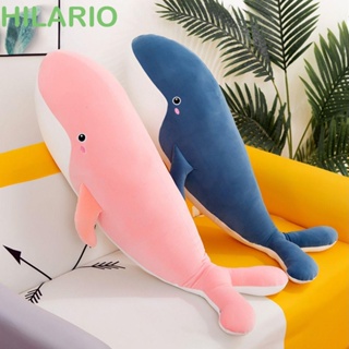 Hilario ตุ๊กตาปลาวาฬยักษ์ ปลาวาฬ ผ้ากํามะหยี่ขนนิ่ม ของขวัญวันเกิด ของเล่นสําหรับเด็ก