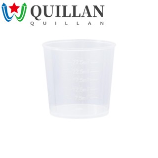 Quillan ถ้วยตวงยา แบบพลาสติกใส 1 ออนซ์ 30 มล.