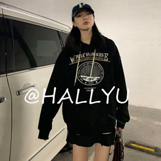 HALLYU  เสื้อผ้าผู้ญิง แขนยาว เสื้อฮู้ด คลุมหญิง สไตล์เกาหลี แฟชั่น  Trendy สวย ins fashion A98J3AP 36Z230909