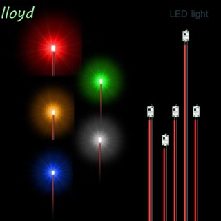 Lloyd ชิปสายไฟ Led 0805 อเนกประสงค์ 3V สีขาวอบอุ่น DIY