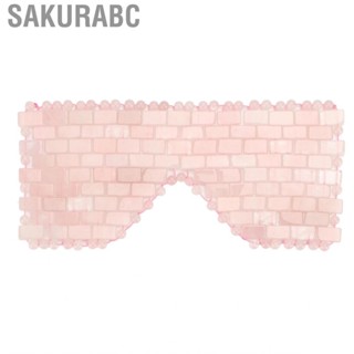 Sakurabc Eye Masks - Jade  With Jadestone Pad To Reduce Facial