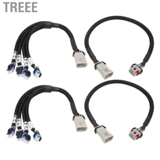 Treee Ignition Coil Pack Relocation Kit ABS  Crack Extension Harness  for SMALL BLOCK LSX LS6 LS1