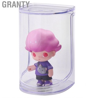 Granty Action Figure Storage Box  Dust Proof Clear Display Creative for Doll