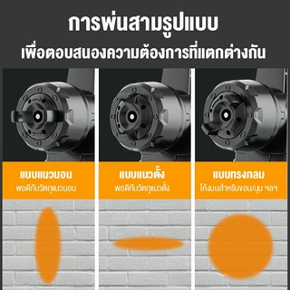กาพ่นสีไฟฟ้า 500Wรุ่นงานหนัก เครื่องพ่นสีไฟฟ้า Paint Sprayer รุ่นงานหนัก ใช้ได้ทั้งสีน้ำ สีน้ำมัน 800ml