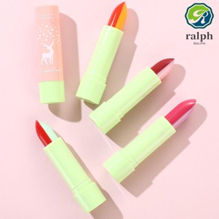 Ralph ลิปกลอส สีเดียว สองสี ติดทนนาน|ลิปสติกเปลี่ยนสี, ลิปบาล์ม 4 สี กันน้ํา ทูโทน ลิปกลอส ทินท์ เครื่องสําอาง