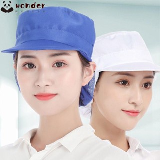 Wonder หมวกทํางาน ทําอาหาร โรงแรม สุขอนามัย อบ ระบายอากาศ หมวกทําอาหาร