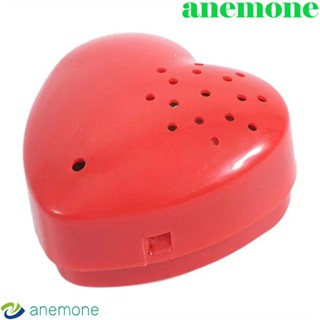 Anemone ของเล่นตุ๊กตาสัตว์บันทึกเสียง รูปหัวใจ 30 วินาที บันทึกเสียงได้ ขนาดเล็ก สําหรับเด็ก