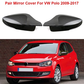 ขายดี ฝาครอบกระจกมองหลังรถยนต์ สําหรับ VW Polo 2009-2017 UP 2016-2021 1 คู่