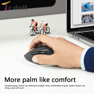 Tcuteit Logitech M720 เมาส์เกมมิ่งไร้สาย บลูทูธ 8 ปุ่ม