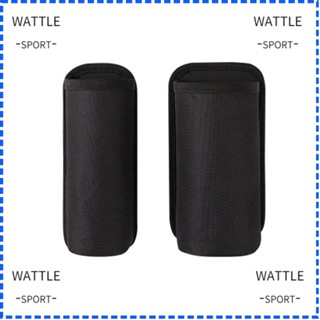 Wattle กระเป๋าเก็บเครื่องดับเพลิง ติดตั้งง่าย สีดํา สําหรับรถยนต์ 2 ชิ้น