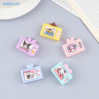 Bdgf ตุ๊กตาเรซิ่น รูปการ์ตูนอนิเมะ Sanrios Hellokitty Cinnamoroll Melody Kuromi Pompompurin น่ารัก ของเล่นสําหรับเด็ก 5 ชิ้น