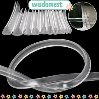 Wisdomest แถบยางกันรอยขอบกระจก หลายขนาด 2 เมตร