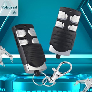 [Yobusad.th] เครื่องควบคุมประตูอิเล็กทรอนิกส์ 4 ปุ่ม 315 MHz 433MHz สําหรับกุญแจรถยนต์