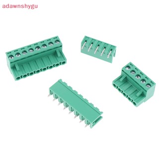 Adagu ชุดขั้วต่อสายไฟ PCB 5.08 มม. พิทช์ 300V 15A 2EDG 2 3 4 5 6 7 8 9 10 12Pin