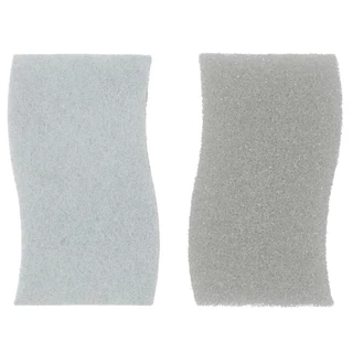 NITORI ฟองน้ำแบบนุ่ม 3 ชิ้น สีเทา