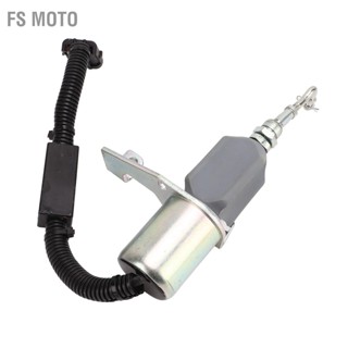 FS Moto เครื่องยนต์หยุดโซลินอยด์วาล์ว C4942879 4942879 DC24V Plug and Play สำหรับ Cummins