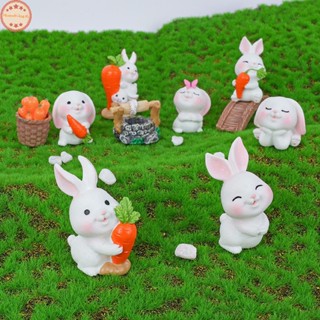 Home ตุ๊กตากระต่ายแครอท สีขาว สําหรับตกแต่งภูมิทัศน์
