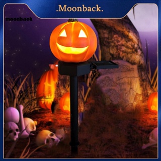 &lt;moonback&gt; โคมไฟพื้นหลัง พลังงานแสงอาทิตย์ ชาร์จเร็ว สีสว่าง สําหรับฮาโลวีน