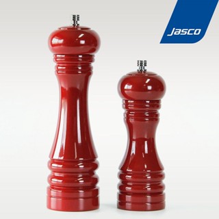 Jasco ที่บดพริกไทย ไม้ยางพารา Pepper Mill - Red