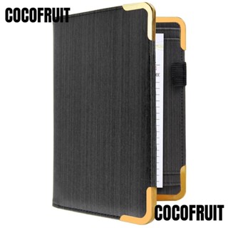 Cocofruit หนังสือเซิร์ฟเวอร์ สีดํา สําหรับพนักงานเสิร์ฟ พนักงานเสิร์ฟ สมุดเช็ค ร้านอาหาร บริกร