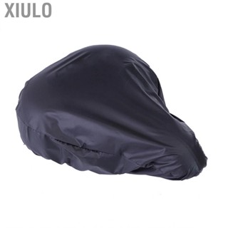 Xiulo Outdoor Bicycle Seat Rain Cover Reusable Mountain Bike  Saddles for Cycling Black