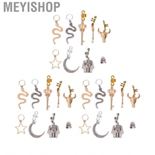 Meyishop Hair Braid Decorations 27pcs Decorative Cuffs For Parties