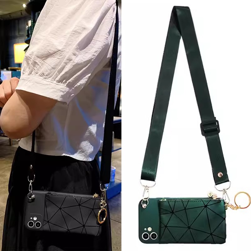 เคสโทรศัพท์มือถือแบบนิ่ม พร้อมสายคล้องคอ และกระเป๋าสตางค์ สําหรับ Realme C15 C11 C20 C30 C33 C31 C35