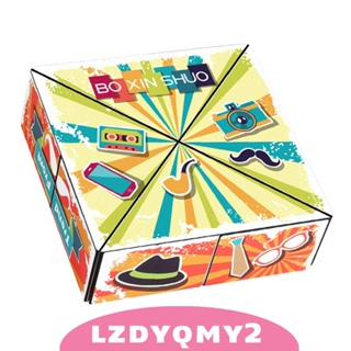 [Lzdyqmy2] ลูกบาศก์ปริศนา 3D ของเล่นเสริมการเรียนรู้ สําหรับเด็ก