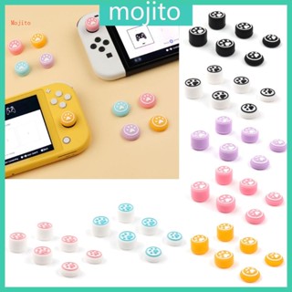 Mojito ฝาครอบจอยสติ๊ก อนาล็อก ซิลิโคน กรงเล็บแมว สําหรับ Switch Lite OLED 6 ชิ้น