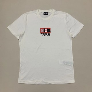 ใหม่ เสื้อยืดแขนสั้น พิมพ์ลายกราฟฟิติ DIESEL Italy T-DIEGOS-B10 สําหรับผู้ชาย