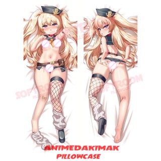 Azur Lane USS Bache Dakimakura ปลอกหมอนอิงโซฟา แบบนิ่ม ลายอนิเมะญี่ปุ่น Otaku ขนาด 50x160 ซม. DK4743