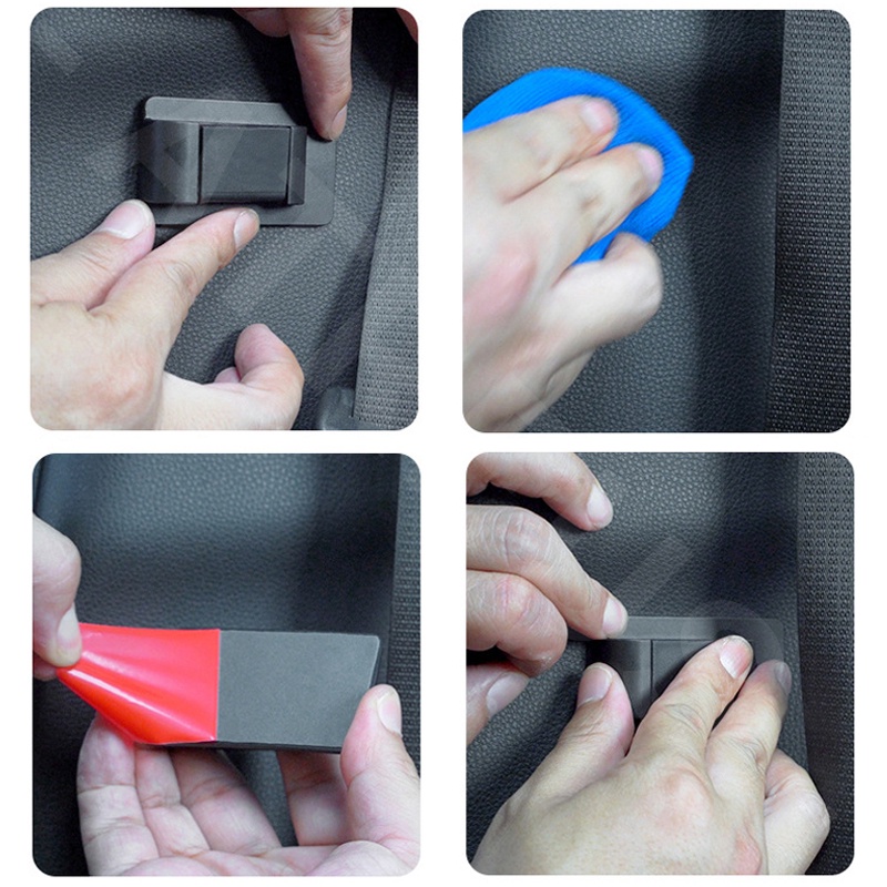 Isuzu วงเล็บเข็มขัดนิรภัยรถยนต์ คลิปป้องกันการชนกันของเข็มขัดนิรภัย ที่เก็บเข็มขัดนิรภัย Panther Elf Traga Dmax Mux Trooper MU7 TFR Crosswind Panther Sportivo - รูปที่ 5