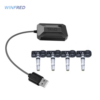 เครื่องเล่นดีวีดี USB 3.0 TPMS สําหรับรถยนต์ Android [Winfred.th]